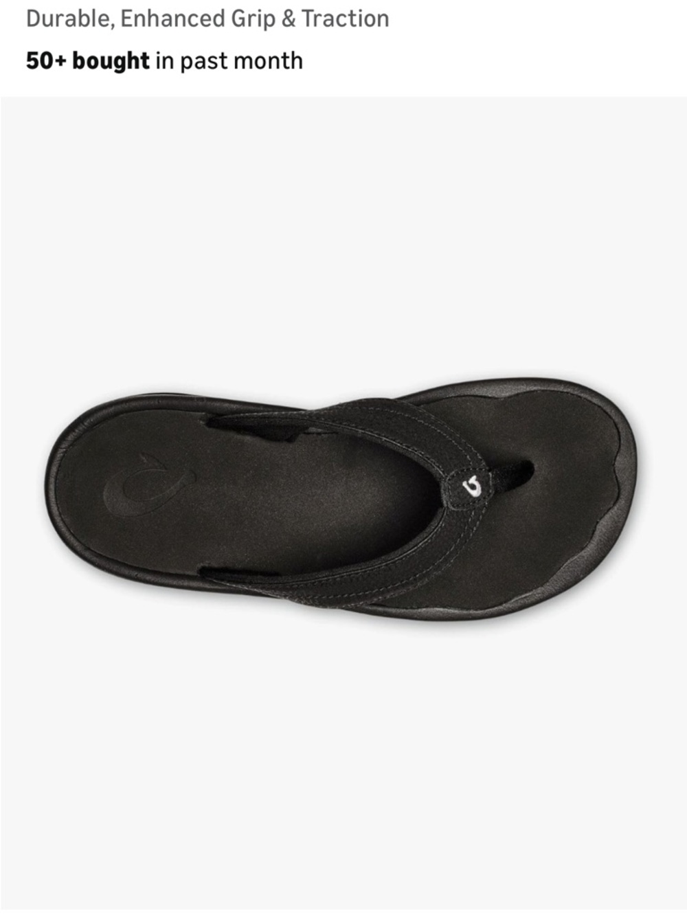 OluKai 'Ohana Flip-Flop Sandal in Warm Sand - Picture 6 of 8